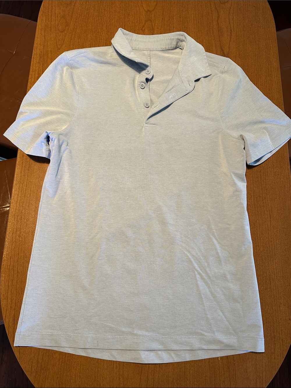Lululemon men’s small or med Light Blue Men’s Polo Shirt - Classic Short Sleeve